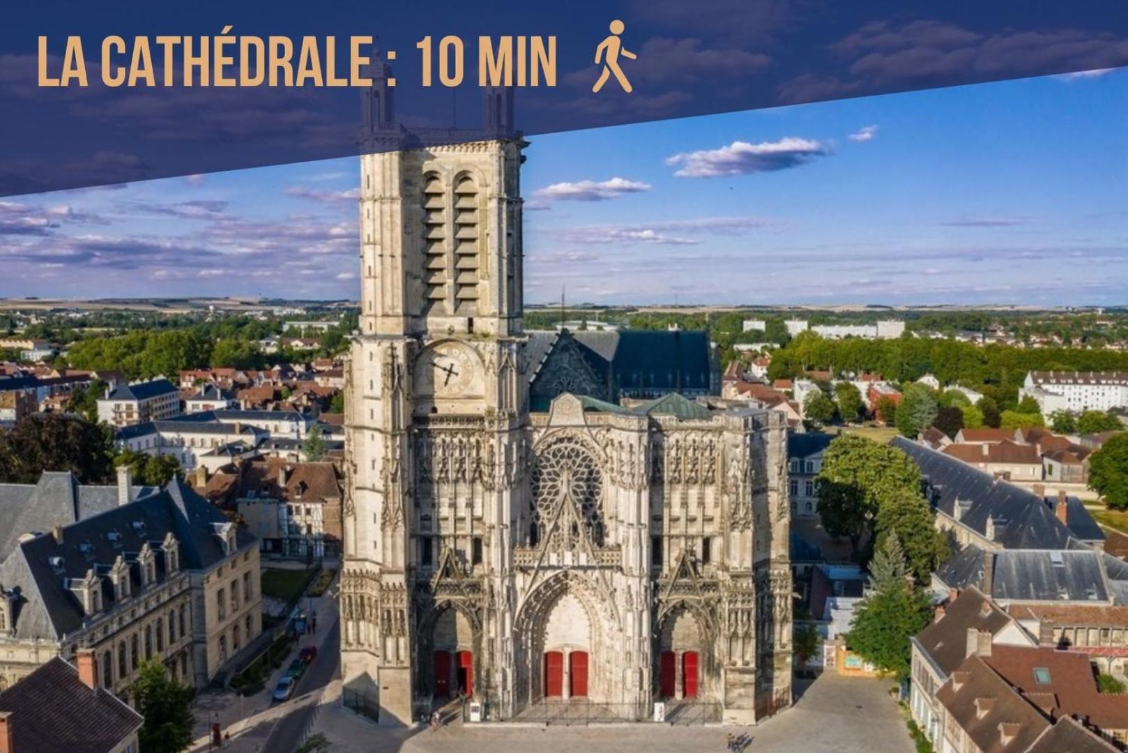 Madeleine - Centre-Ville Proche Gare - Mon Groom Troyes Buitenkant foto